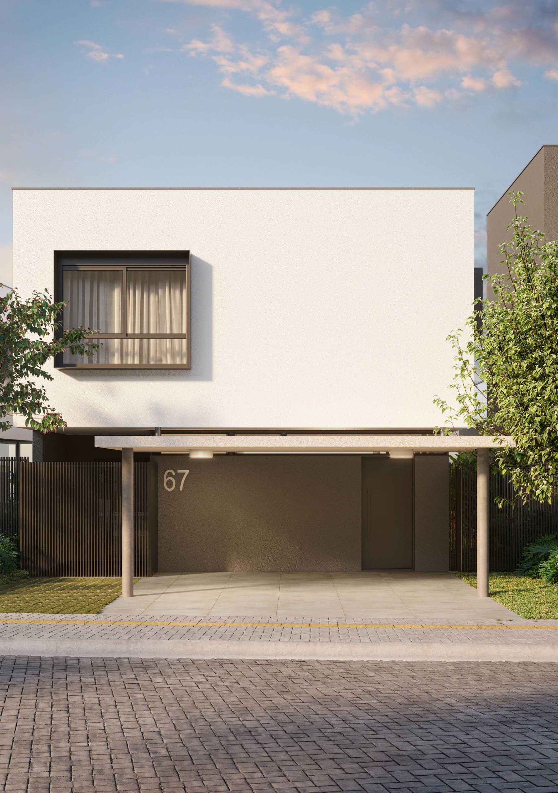 Perspectiva do empreendimento Vista Alta Condomínio Residencial